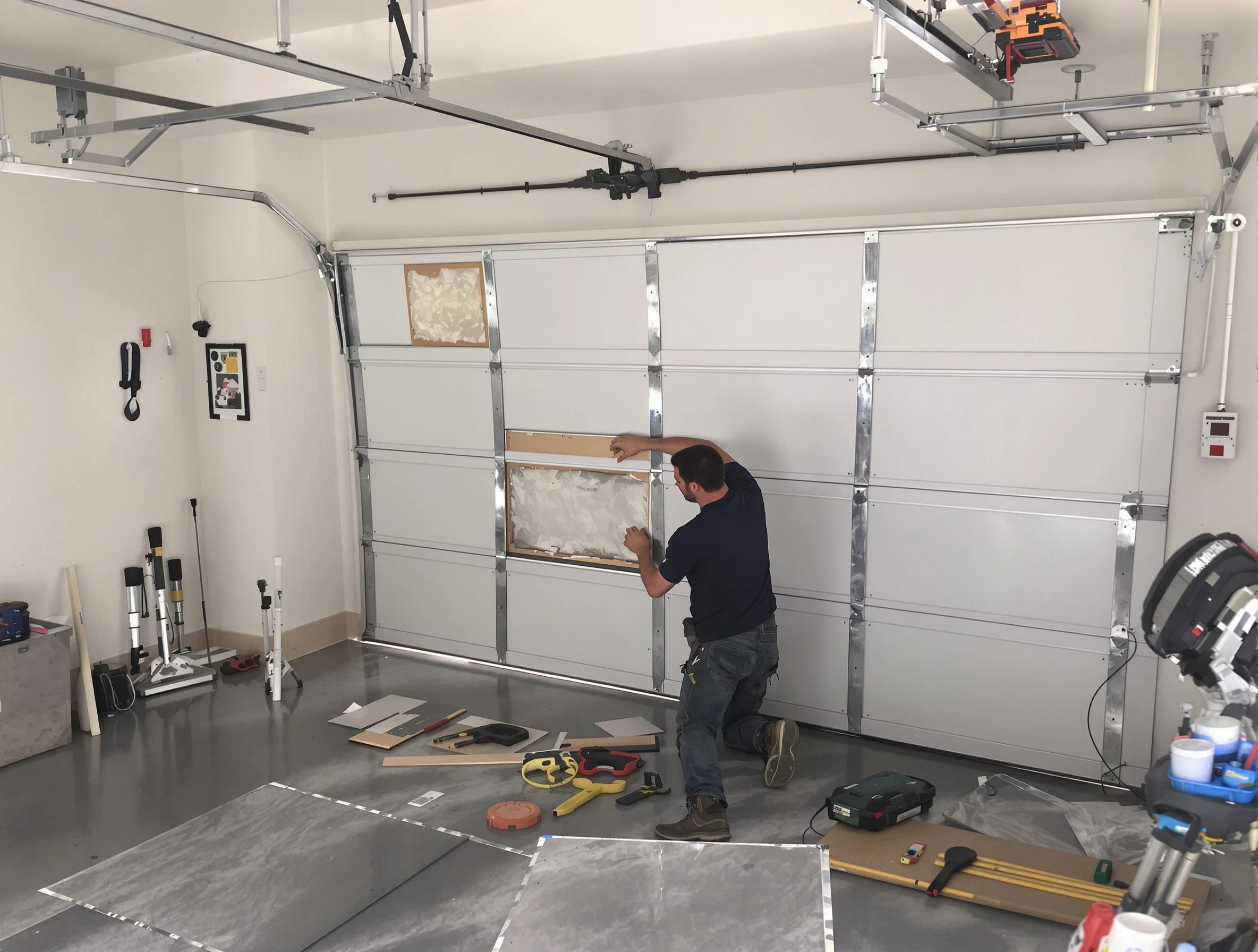 Garage Door Panel Repair in Sylacauga